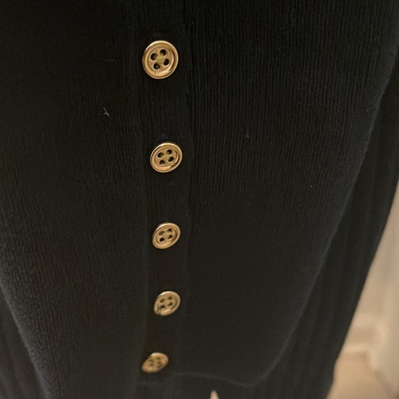 Talbots Navy Blue Duster Sweater - Picture 5 of 6